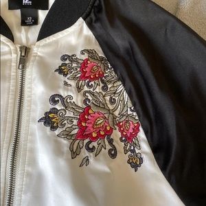 Embroidered Bomber Jacket